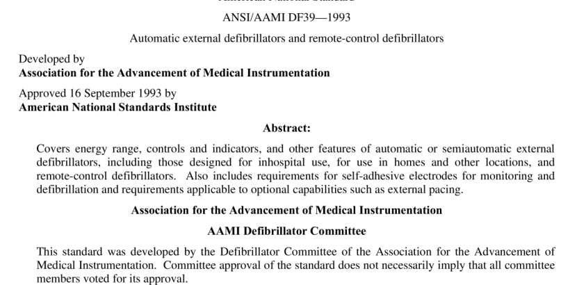 ANSI AAMI DF39-1993 pdf download