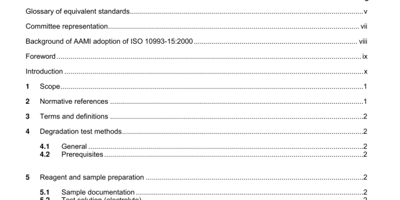 ANSI AAMI ISO 10993-15-2000 pdf download