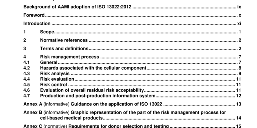 ANSI AAMI ISO 13022-2012 pdf download