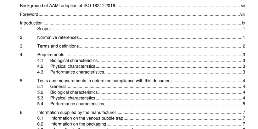 ANSI AAMI ISO 18241-2016 pdf download