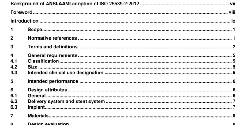 ANSI AAMI ISO 25539-2-2012 pdf download