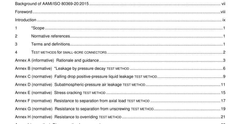 ANSI AAMI ISO 80369-20-2015 pdf download