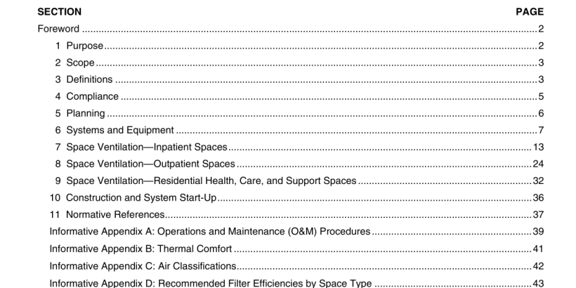 ANSI ASHRAE ASHE 170-2021 pdf download