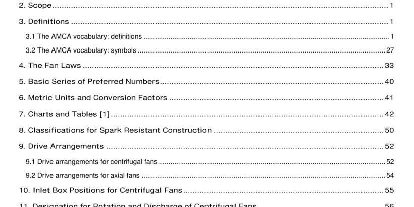 ANSI AMCA 99-16 pdf download