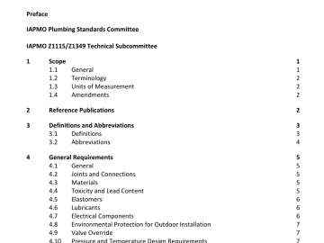 ANSI CAN IAPMO Z1349-2021 pdf download